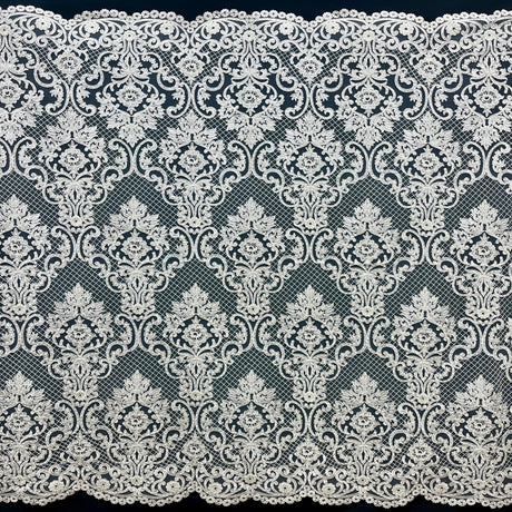 Beaded Corded Bridal Lace