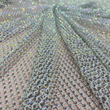 Diamond Fishnet 4-Way Stretch Fabric