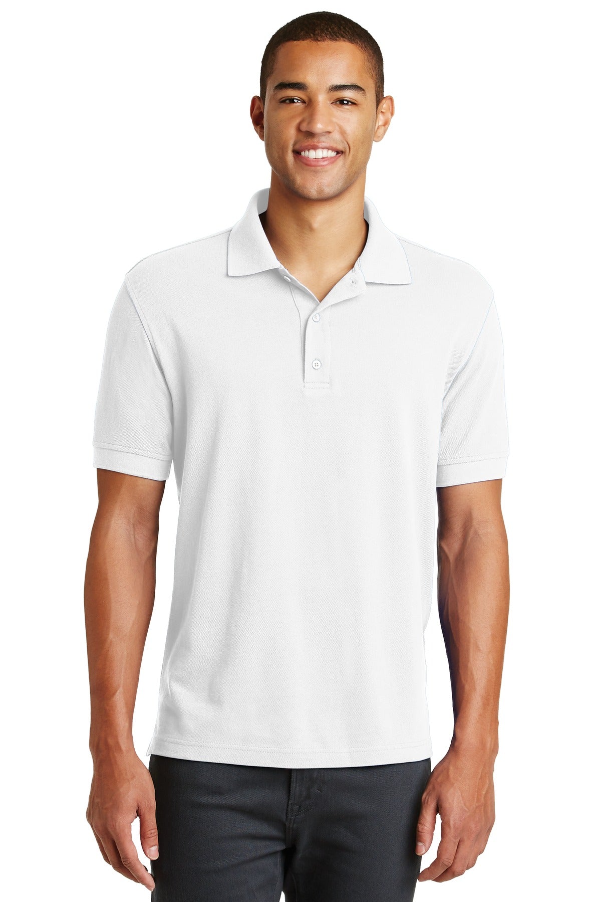 DISCONTINUED Eddie Bauer® Cotton Pique Polo