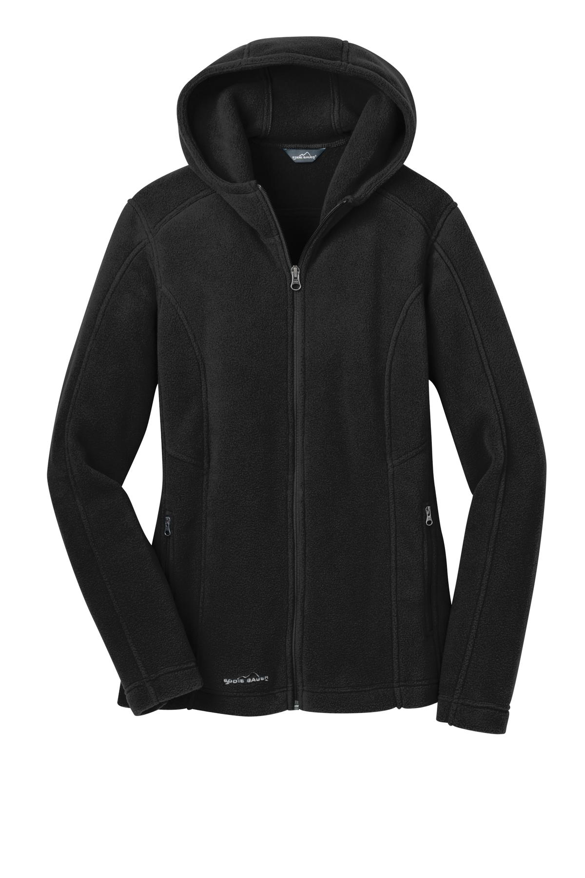 Eddie Bauer® Ladies Hooded Full-Zip Fleece Jacket