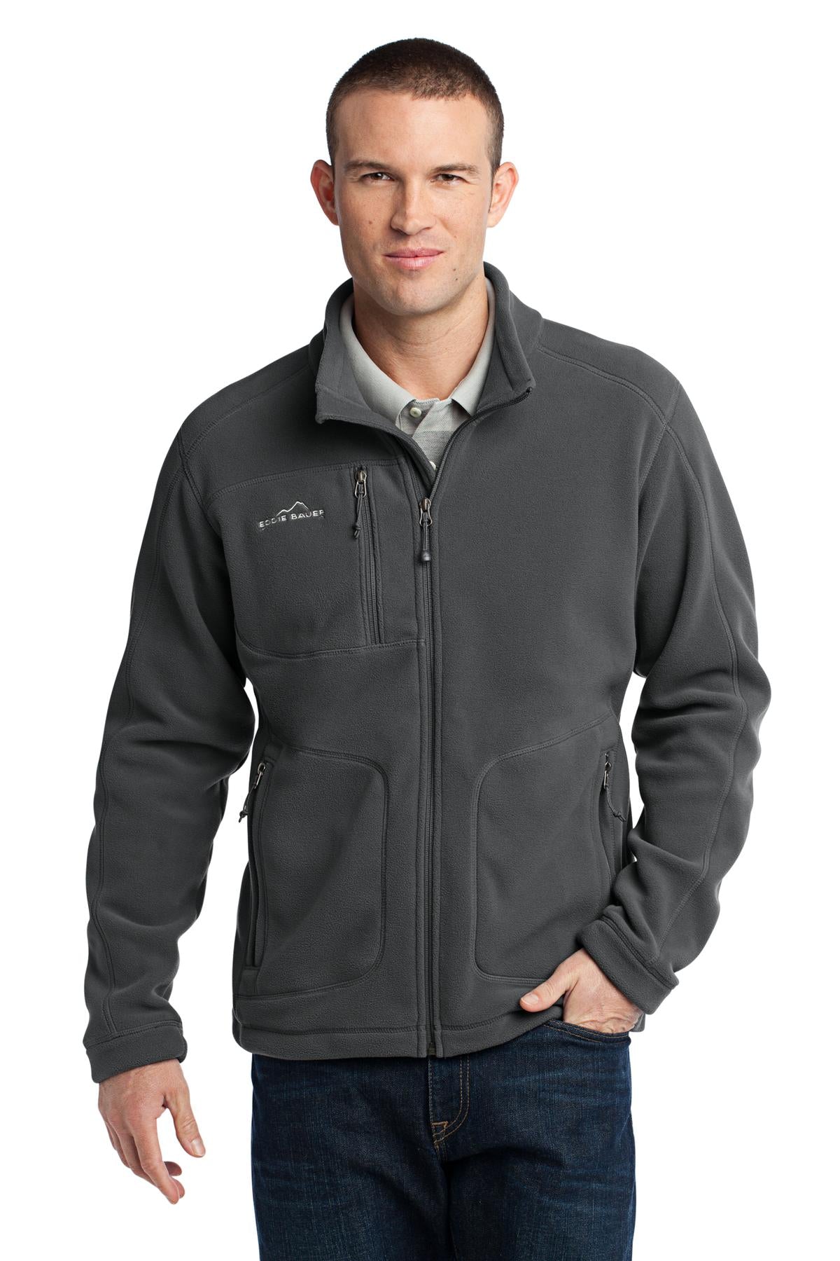 DISCONTINUED Eddie Bauer® - Wind-Resistant Full-Zip Fleece Jacket