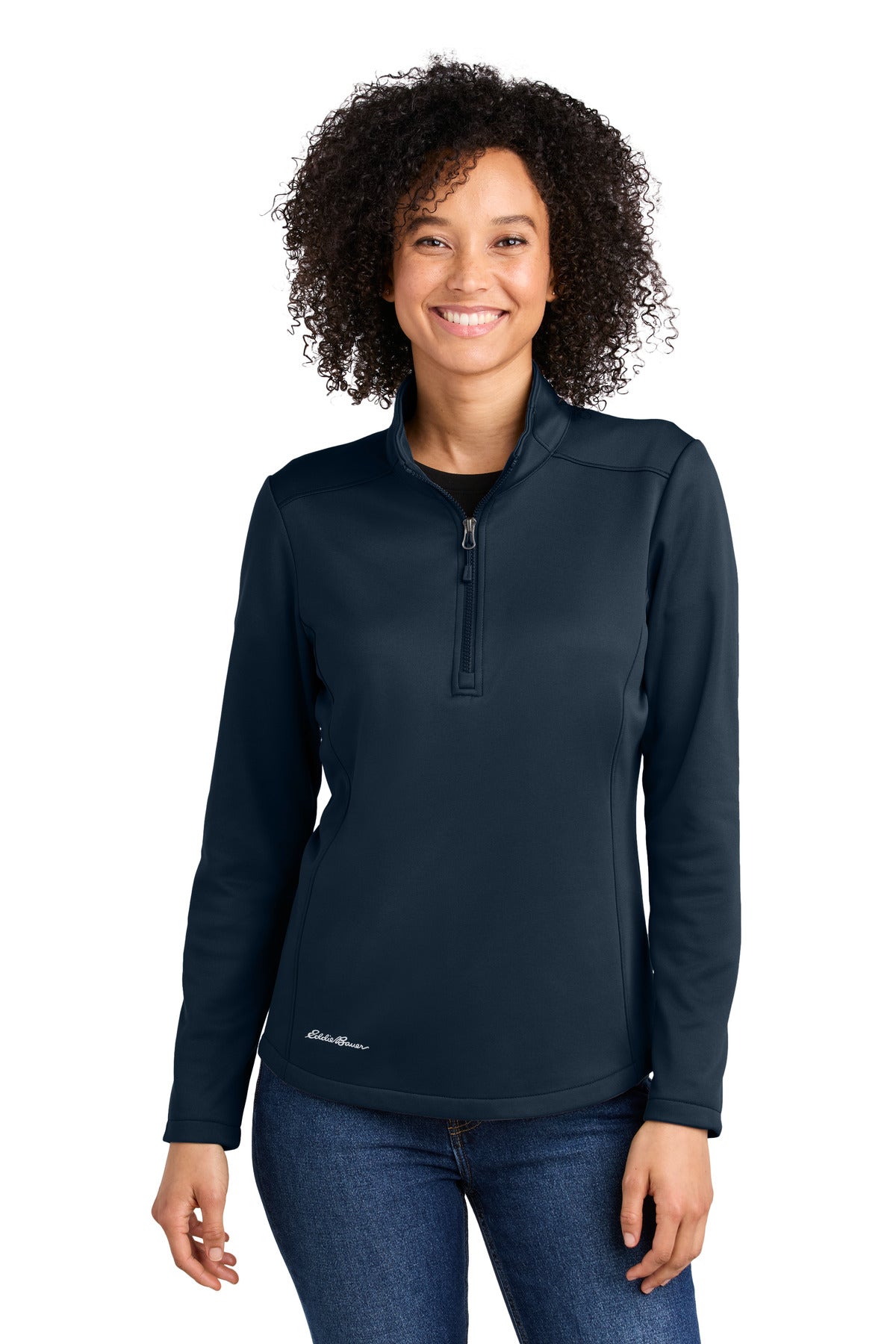 Eddie Bauer® Women's Smooth Mid Layer Fleece 1/2-Zip