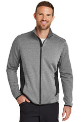 Eddie Bauer® Full-Zip Heather Stretch Fleece Jacket