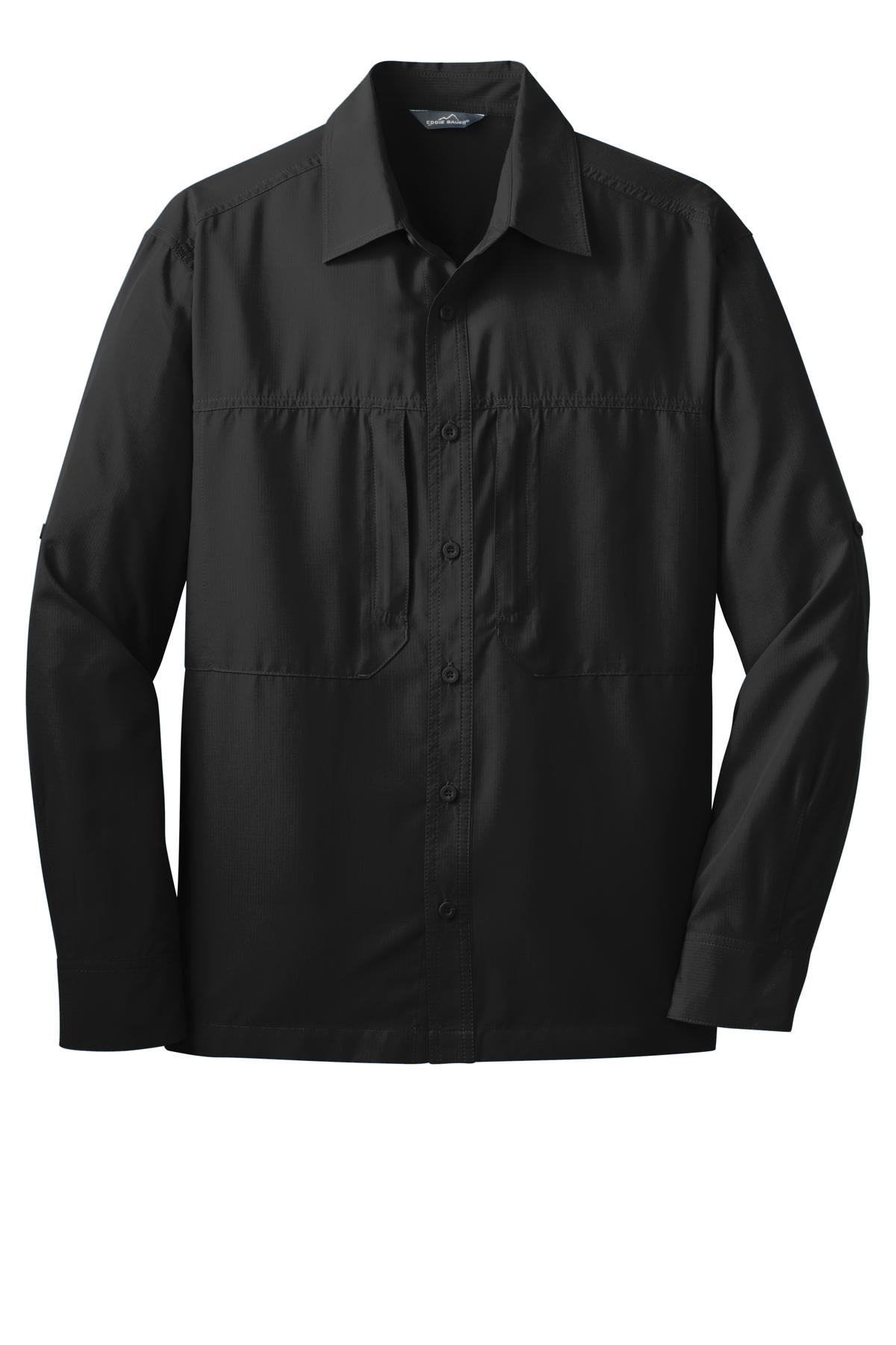 DISCONTINUED Eddie Bauer® - Long Sleeve Performance Travel Shirt