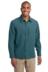 DISCONTINUED Eddie Bauer® - Long Sleeve Performance Travel Shirt