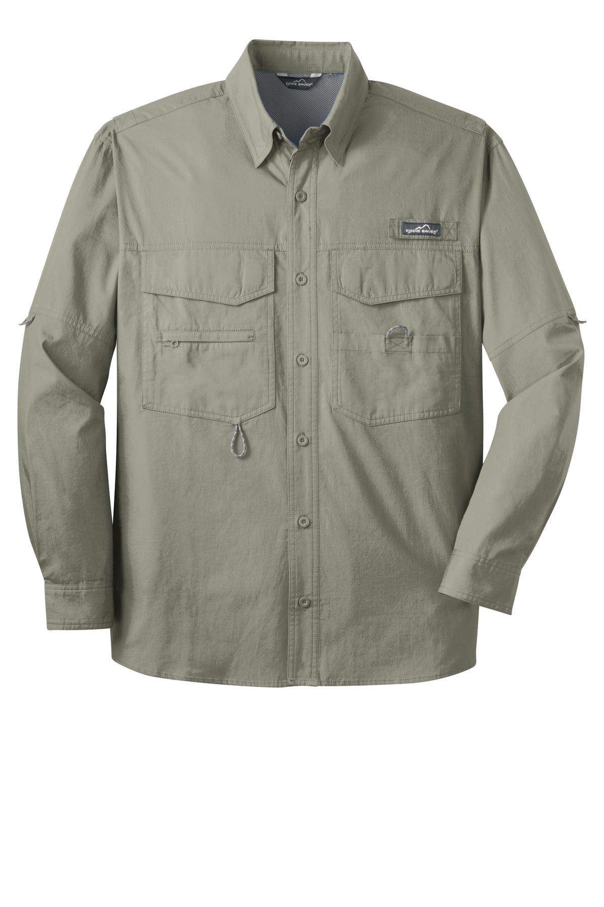 DISCONTINUED Eddie Bauer® - Long Sleeve Fishing Shirt