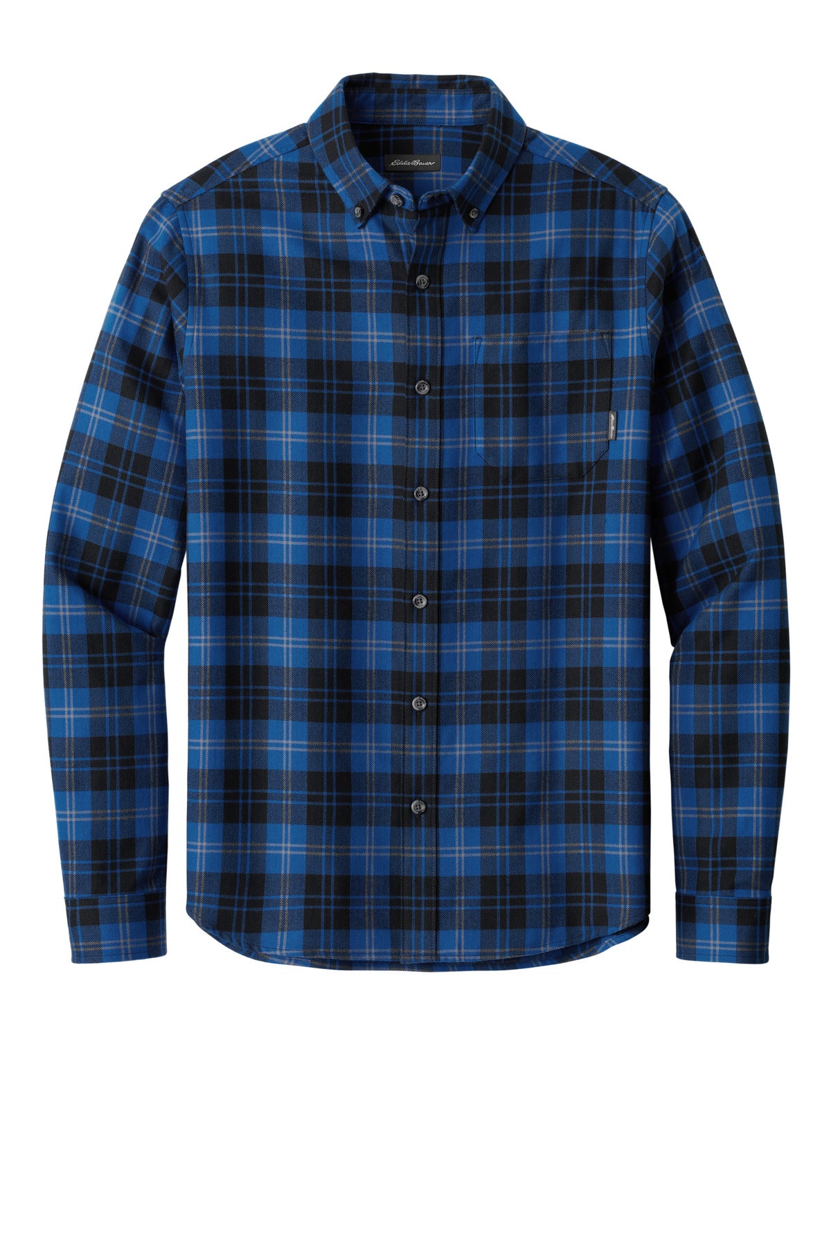 Eddie Bauer® Long Sleeve Favorite Flannel Plaid Shirt