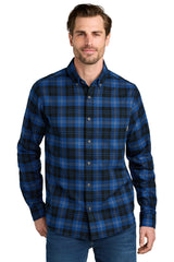 Eddie Bauer® Long Sleeve Favorite Flannel Plaid Shirt