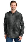 Eddie Bauer® Long Sleeve Favorite Flannel Plaid Shirt