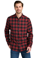 Eddie Bauer® Long Sleeve Favorite Flannel Plaid Shirt