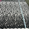 Beaded Lace Fabric on Polyester Net Mesh