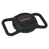 Pet Locator Tag with Collar Holder (Black)