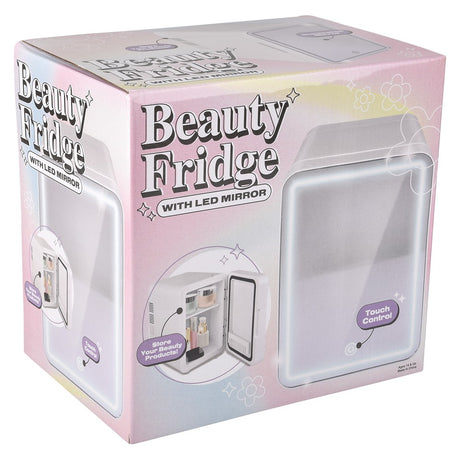 Beauty Fridge With LED Mirror