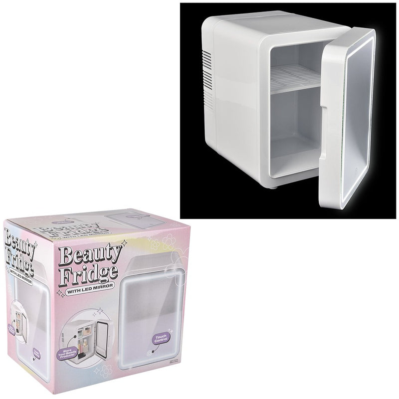 Beauty Fridge With LED Mirror