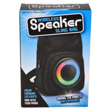 Wireless Speaker Sling Bag 12"