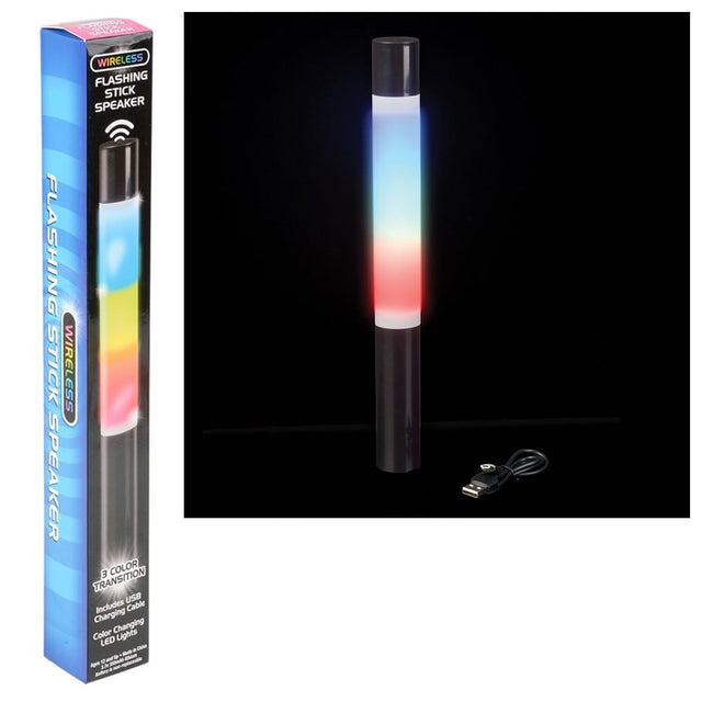 Wireless Flashing Stick Speaker 12"