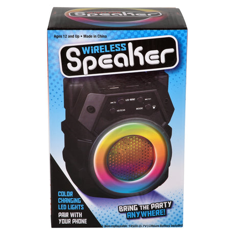 Wireless Mini Boom Speaker 6"