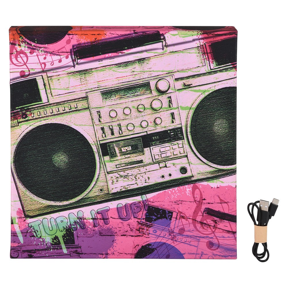 Boombox Wall Art Wireless Speaker