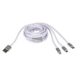 Lightning USB-C Cable 3-in-1 (White)