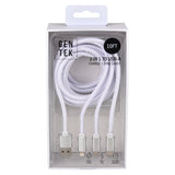 Lightning USB-C Cable 3-in-1 (White)