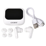 Coby Earbuds With Smart Display