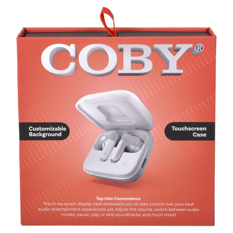 Coby Earbuds With Smart Display