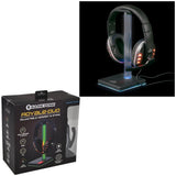 Gaming Headphones and LED Stand Combo