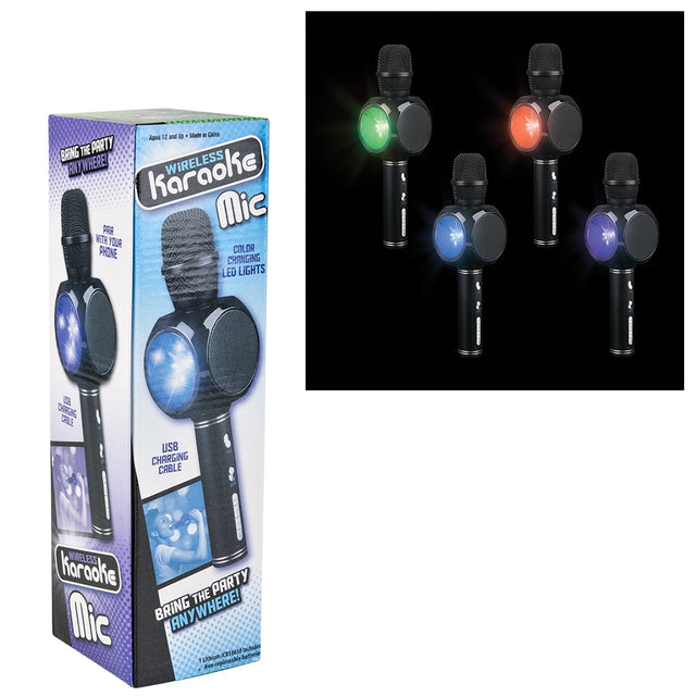 Wireless Karaoke Mic 11.5"