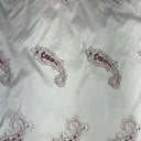 Eclipse Silk Fabric - Velvet Paisley, 54" Width (1 Yard)