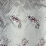 Eclipse Silk Fabric - Velvet Paisley, 54" Width (1 Yard)