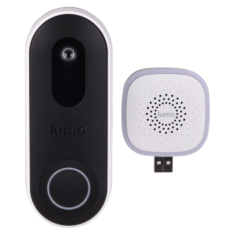 Smart Wireless Video Doorbell (Black)