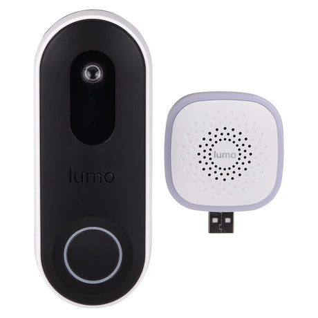 Smart Wireless Video Doorbell (Black)