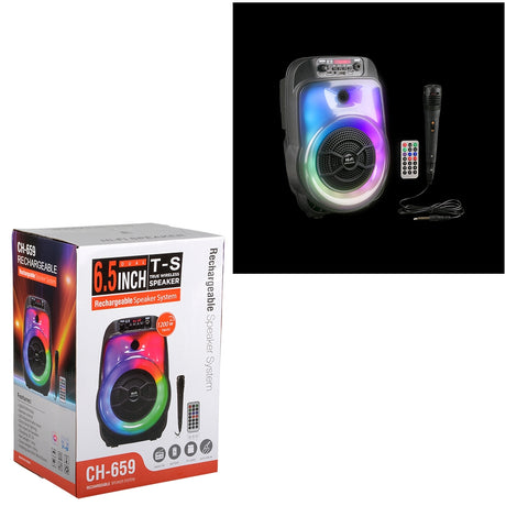 Mini Wireless Boombox With Mic