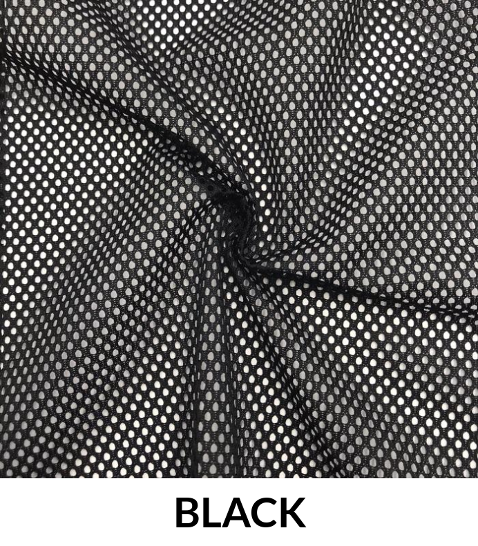 ECO1 Recycled Micro Mesh Polyester Fabric - Mesh, Recycled, 60 GSM