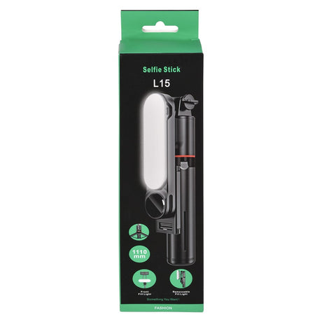 Mobile Phone Tripod Stick With Fill Light