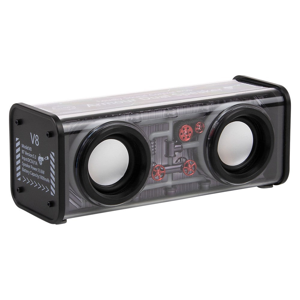Transparent Wireless Waterproof Speaker 6.5"