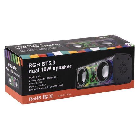 Transparent Wireless Waterproof Speaker 6.5"