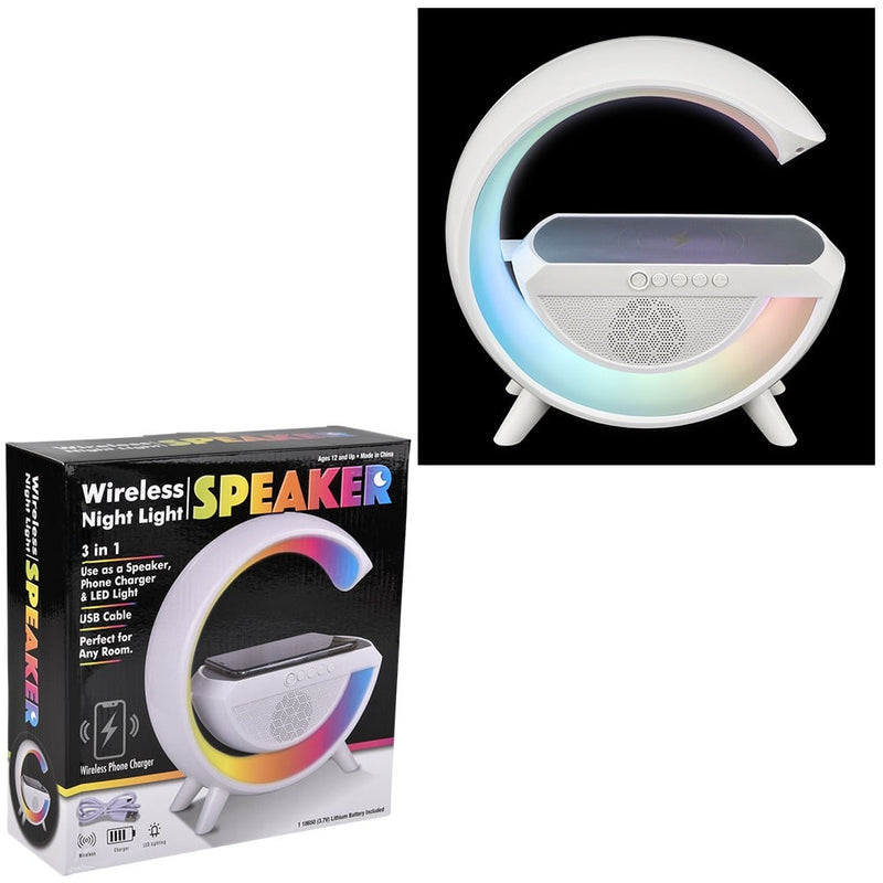 Wireless Charging Night Light Speaker
