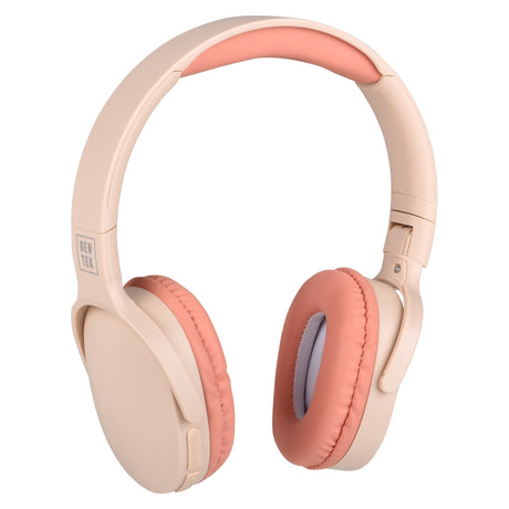 Wireless Headphones With Stickers (Pink)
