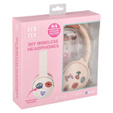 Wireless Headphones With Stickers (Pink)