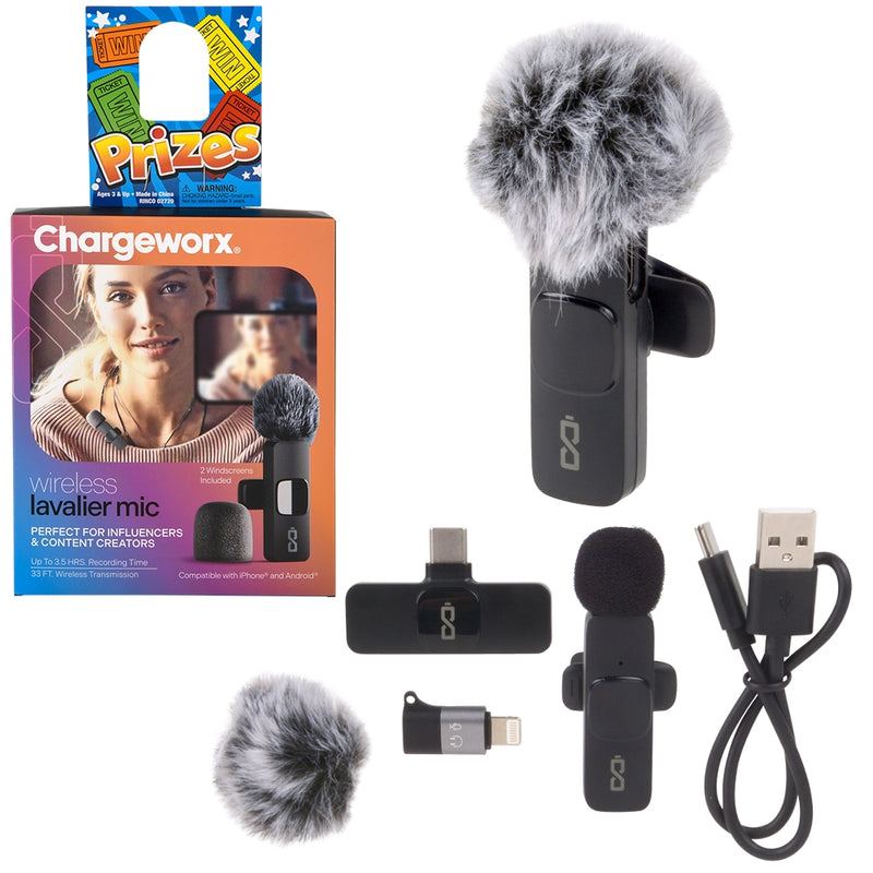 Wireless Lavalier Mic & Receiver