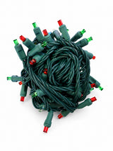 5mm Cool White/Red/Green - 70L 4" Spacing