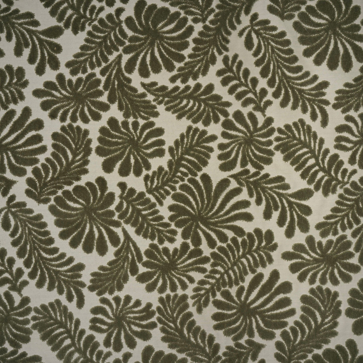Cut Velvet Upholstery Fabric Eden Botanical