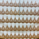 Glitter Mesh Fabric Turquoise