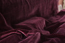 Premium Silk Rayon Velvet Fabric - Azalea, 45" Width (1 Yard)