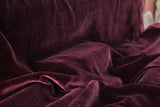 Premium Silk Rayon Velvet Fabric - Azalea, 45" Width (1 Yard)
