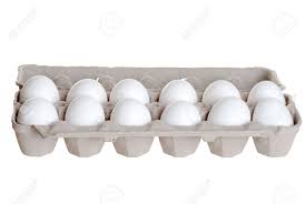 Grade A Medium White Eggs 12pcs
