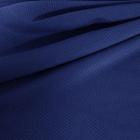 Double Ribbed Spandex Nylon Spandex Fabric - Ribbed Texture, 55" Width (1 Yard)