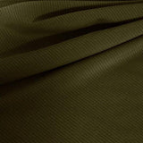 Double Ribbed Spandex Nylon Spandex Fabric - Ribbed Texture, 55" Width (1 Yard)