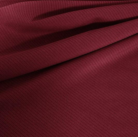 Double Ribbed Spandex Nylon Spandex Fabric - Ribbed Texture, 55" Width, 20 Colors (1 Yard)